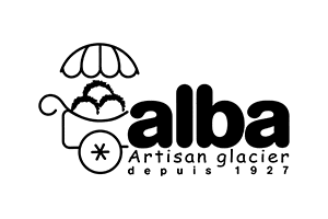 logo glace alba - Agence HOP