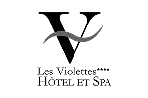 logo les violettes hotel spa - Agence HOP